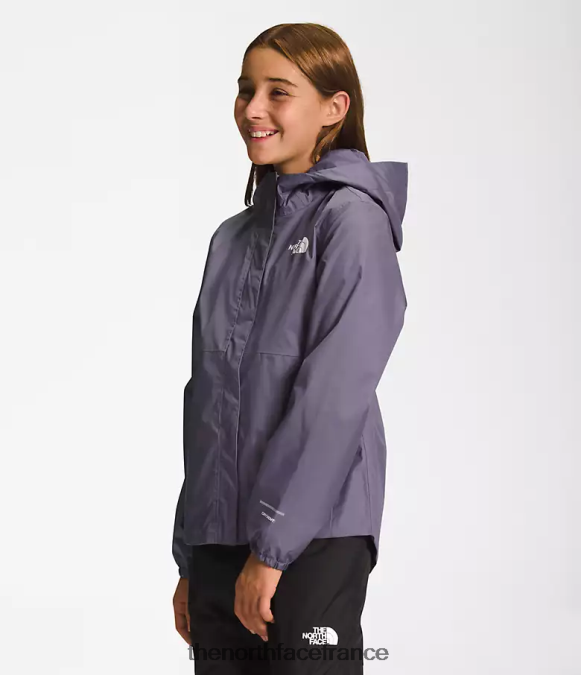 vêtements The North Face enfants veste de pluie Antora ardoise lunaire ZPZRD760