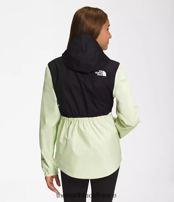 vêtements The North Face enfants veste de pluie Antora crème au citron vert ZPZRD753