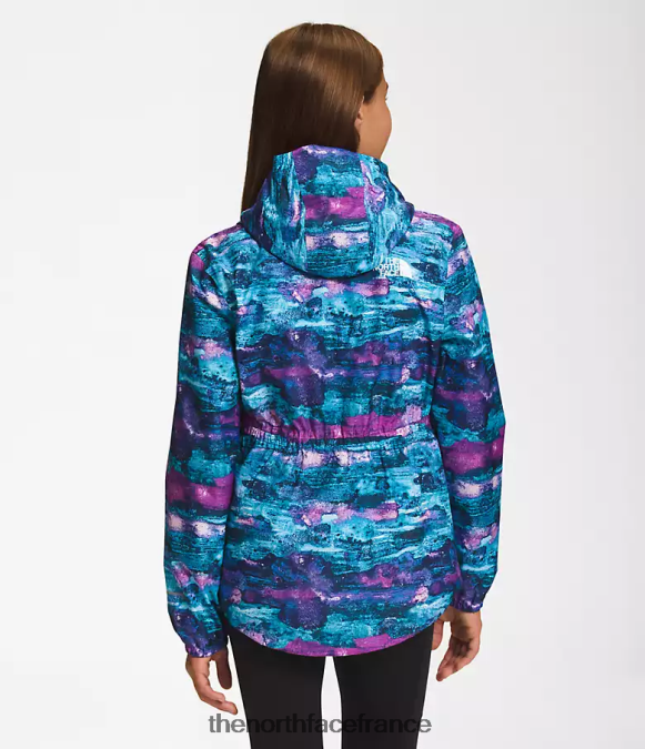 vêtements The North Face enfants veste de pluie Antora fleur de cactus violet tnf imprimé multi-colorant ZPZRD754