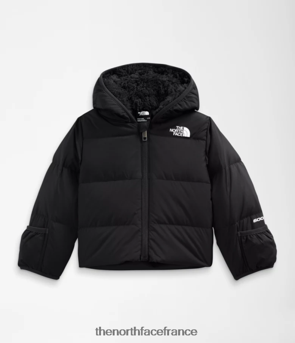vêtements The North Face bébé doudoune à capuche north tnf noir ZPZRD764