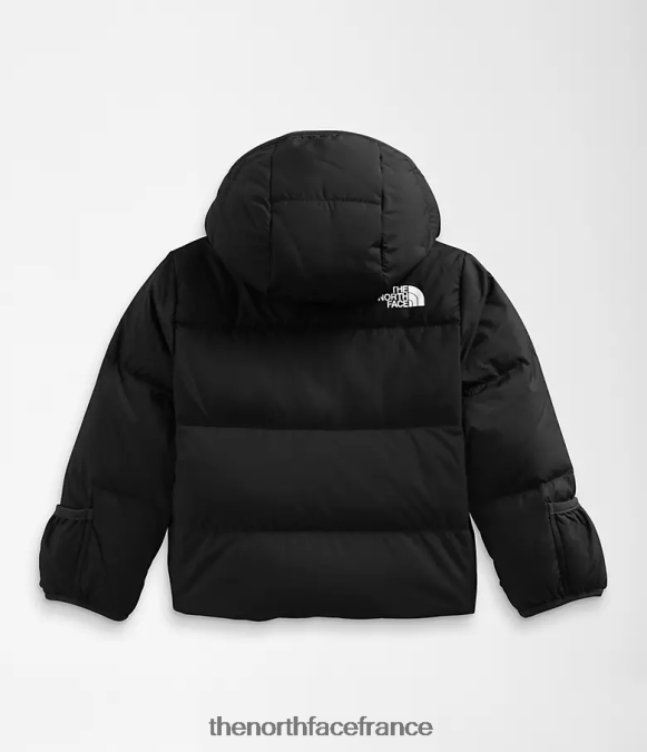 vêtements The North Face bébé doudoune à capuche north tnf noir ZPZRD764