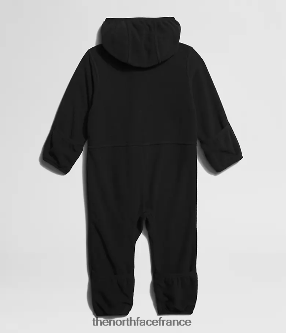 vêtements The North Face bébé glacier une pièce tnf noir ZPZRD1111