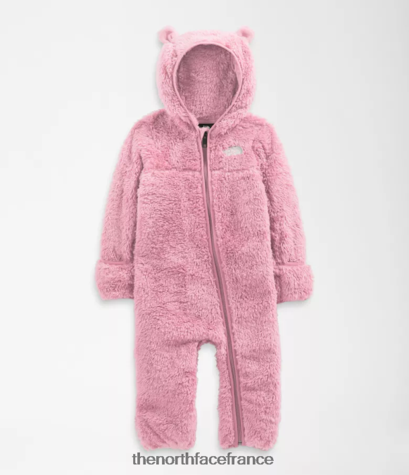 vêtements The North Face bébé ours d'une seule pièce camée rose ZPZRD400