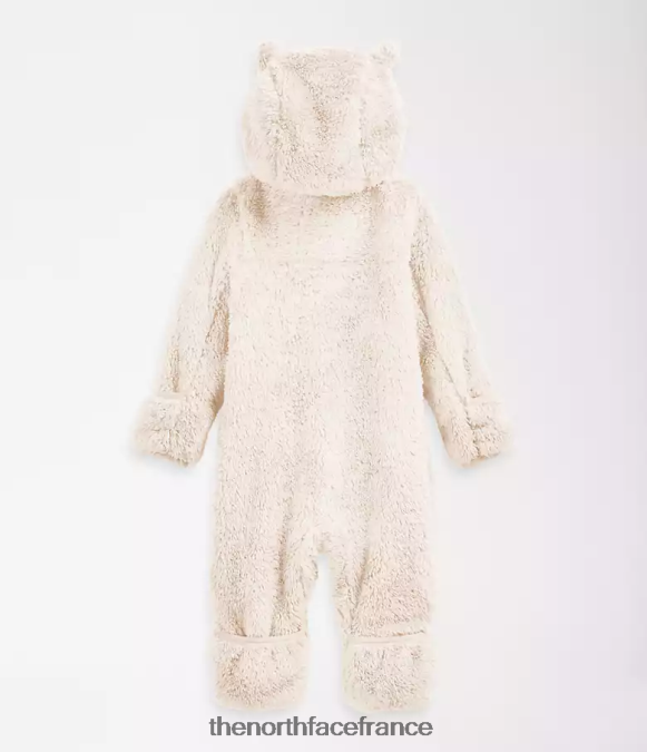 vêtements The North Face bébé ours d'une seule pièce gardénia blanc ZPZRD402