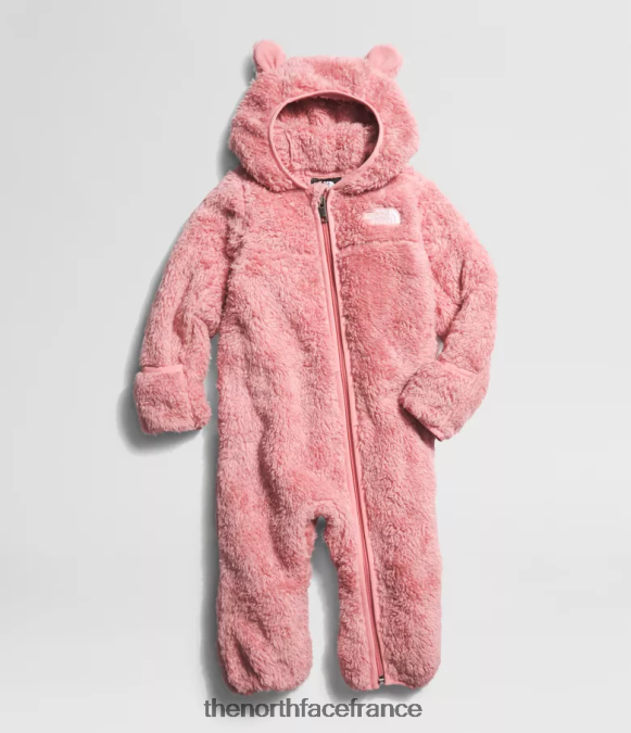 vêtements The North Face bébé ours d'une seule pièce rose ombragée ZPZRD398
