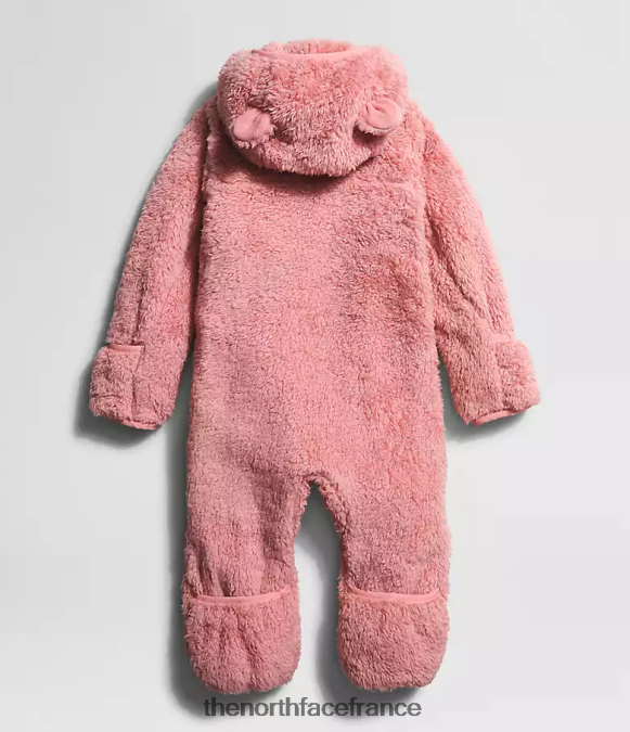 vêtements The North Face bébé ours d'une seule pièce rose ombragée ZPZRD398