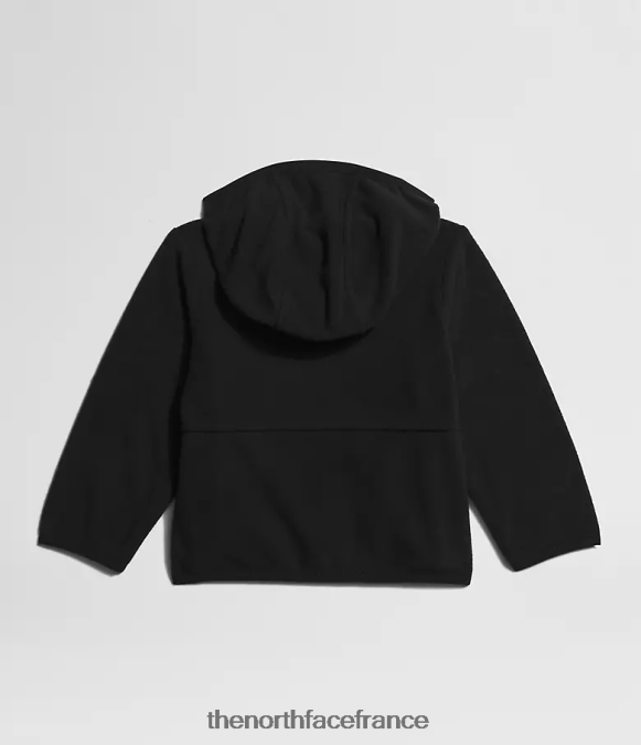 vêtements The North Face bébé sweat à capuche entièrement zippé glacier tnf noir ZPZRD990