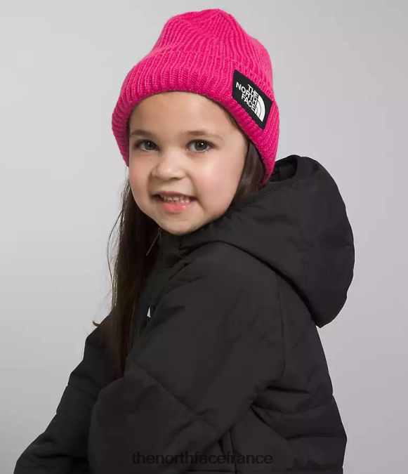 accessoire The North Face enfants bonnet à revers avec logo tnf M. rose ZPZRD762