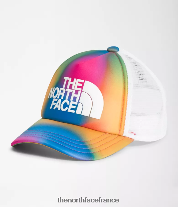 accessoire The North Face enfants camionneur en mousse imprimé dégradé bleu super sonique ZPZRD183