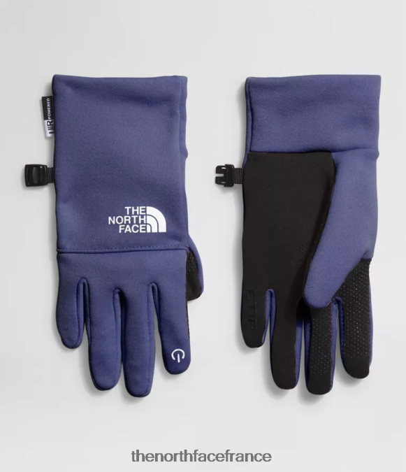 accessoire The North Face enfants gants etip recyclés bleu grotte ZPZRD83