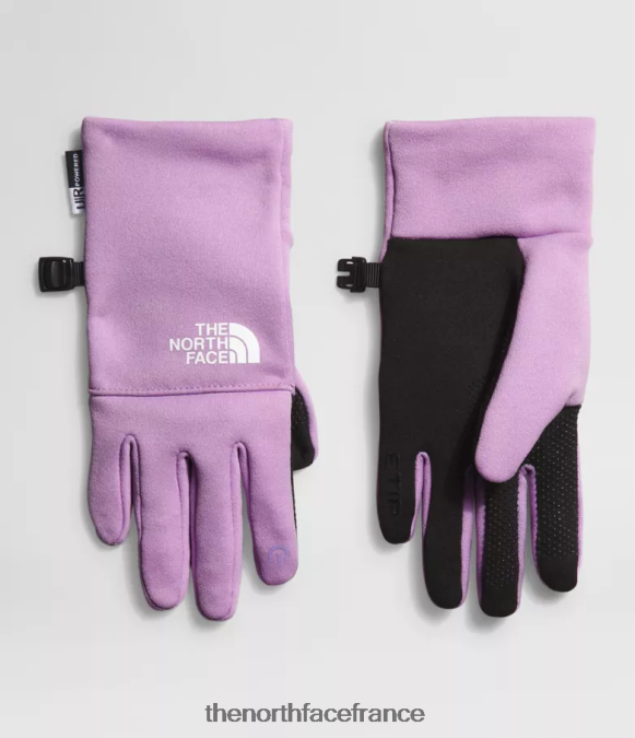 accessoire The North Face enfants gants etip recyclés lupin ZPZRD82