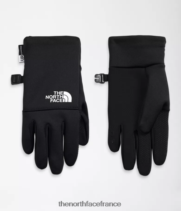 accessoire The North Face enfants gants etip recyclés tnf noir ZPZRD81