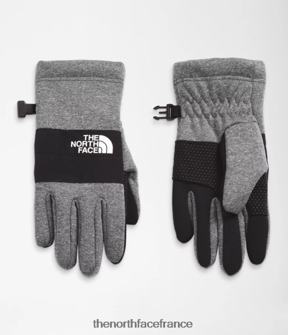 accessoire The North Face enfants gants sierra etip tnf gris moyen chiné ZPZRD1061