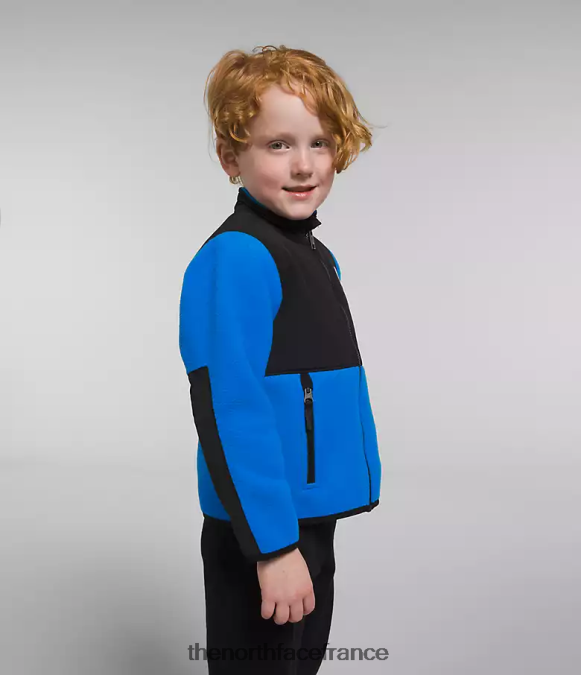 vêtements The North Face enfants veste denali bleu optique ZPZRD988