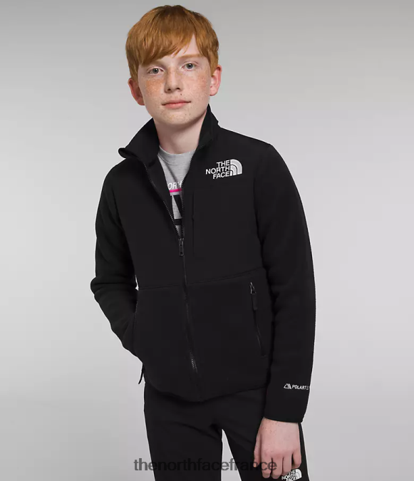 vêtements The North Face enfants veste denali tnf noir ZPZRD582