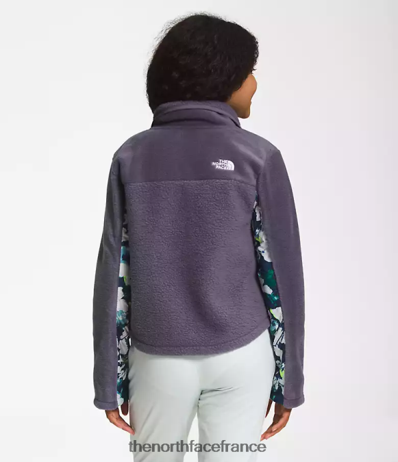 vêtements The North Face enfants veste mashup en polaire ardoise lunaire ZPZRD73