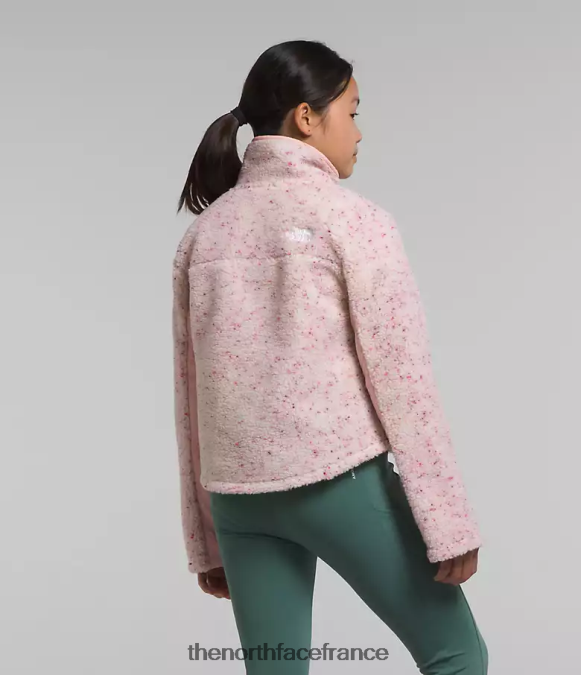 vêtements The North Face enfants veste mashup en polaire mousse rose ZPZRD74