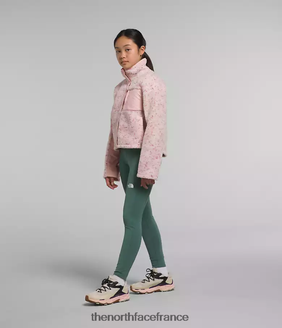 vêtements The North Face enfants veste mashup en polaire mousse rose ZPZRD74