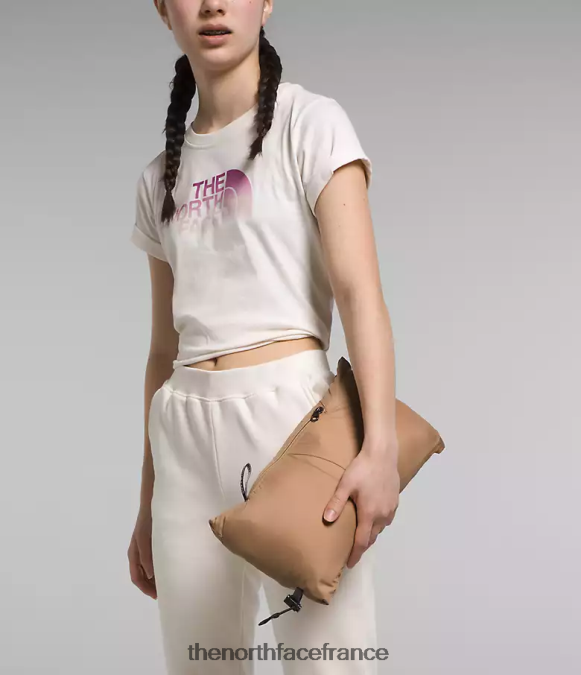 vêtements The North Face enfants veste nuptse rétro 1996 beurre d'amande ZPZRD913