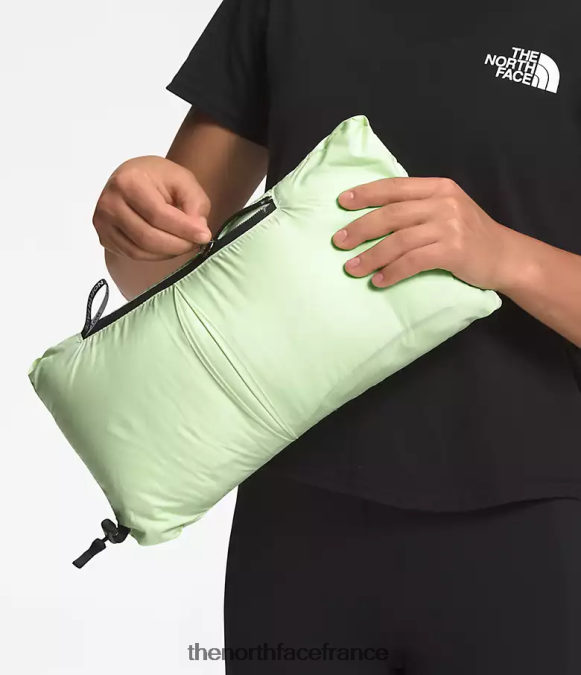 vêtements The North Face enfants veste nuptse rétro 1996 crème au citron vert ZPZRD908