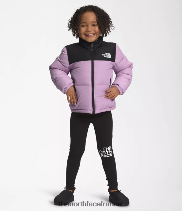 vêtements The North Face enfants veste nuptse rétro 1996 lupin ZPZRD531