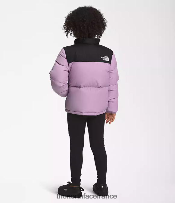 vêtements The North Face enfants veste nuptse rétro 1996 lupin ZPZRD531