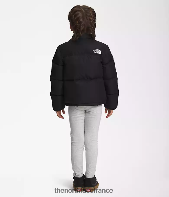 vêtements The North Face enfants veste nuptse rétro 1996 tnf noir ZPZRD529