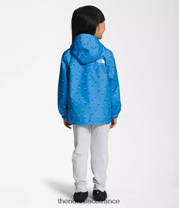 vêtements The North Face enfants veste de pluie Antora imprimé floral super sonic blue joy ZPZRD89