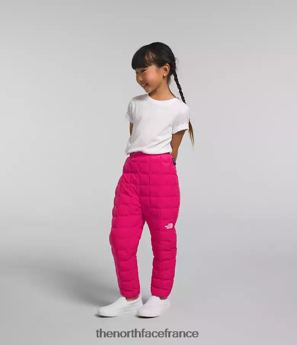 vêtements The North Face enfants pantalon thermoball réversible M. rose ZPZRD1189