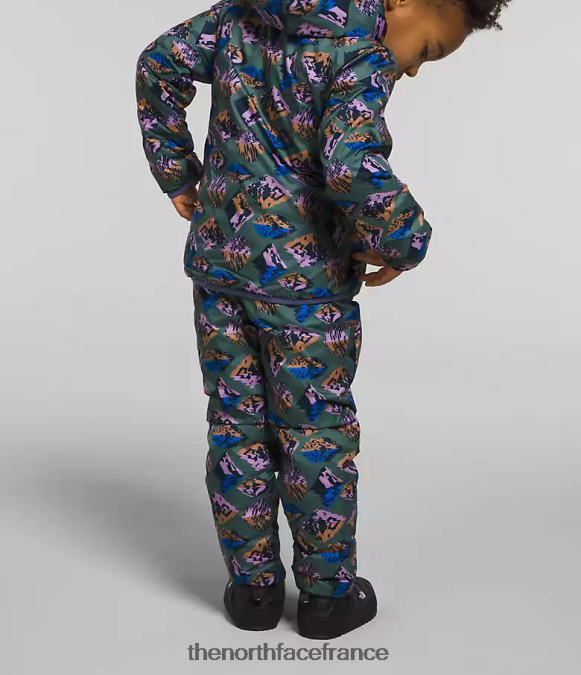vêtements The North Face enfants pantalon thermoball réversible bleu grotte ZPZRD1191