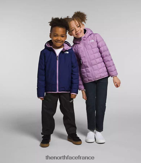 vêtements The North Face enfants veste à capuche réversible thermoball lupin ZPZRD1240