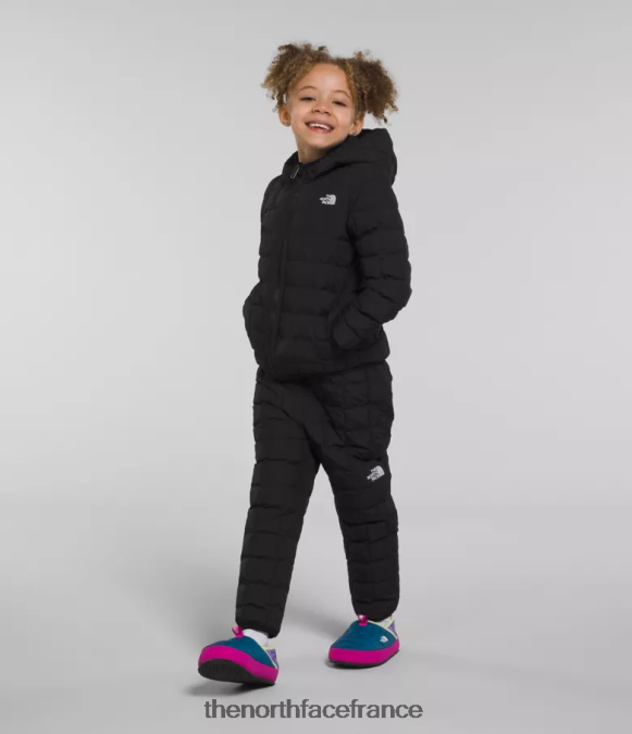 vêtements The North Face enfants veste à capuche réversible thermoball tnf noir ZPZRD1238