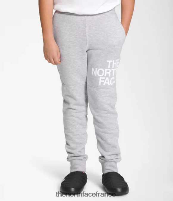 vêtements The North Face enfants pantalon de jogging en polaire camp tnf gris clair chiné ZPZRD394
