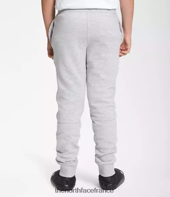 vêtements The North Face enfants pantalon de jogging en polaire camp tnf gris clair chiné ZPZRD394