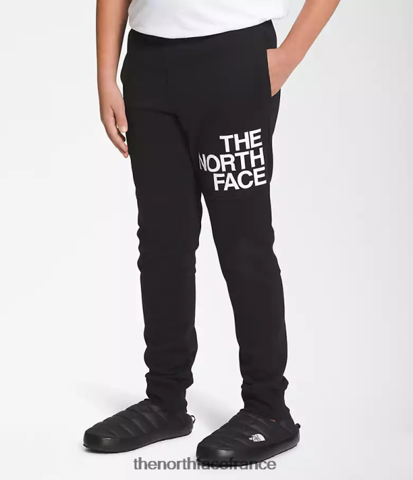 vêtements The North Face enfants pantalon de jogging en polaire camp tnf noir ZPZRD393