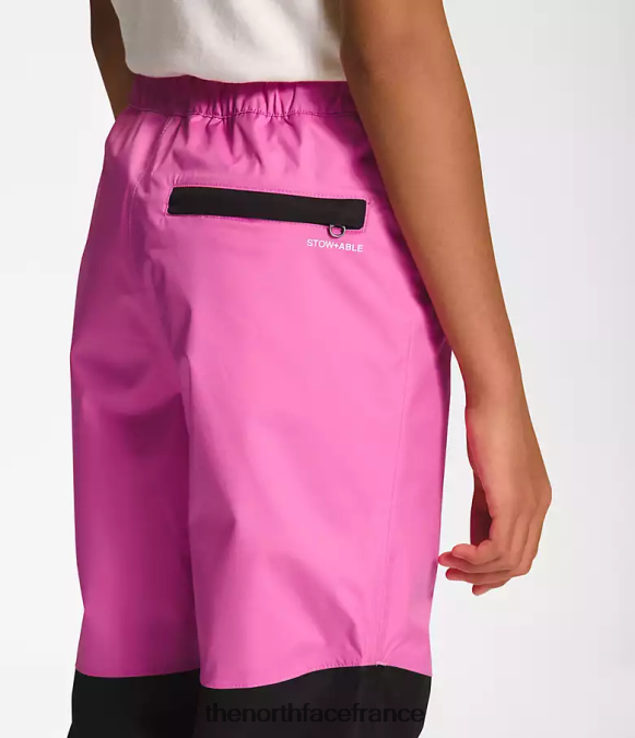 vêtements The North Face enfants pantalon de pluie antora super rose ZPZRD270