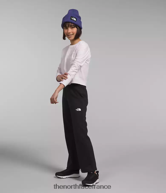 vêtements The North Face enfants pantalon large en molleton de rêve douillet tnf noir chiné ZPZRD268