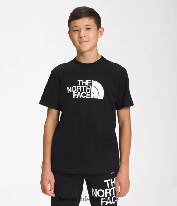 vêtements The North Face enfants t-shirt graphique à manches courtes tnf noir/tnf blanc ZPZRD1055