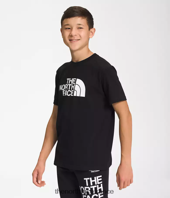 vêtements The North Face enfants t-shirt graphique à manches courtes tnf noir/tnf blanc ZPZRD1055