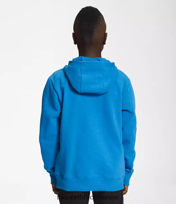 vêtements The North Face enfants sweat à capuche en polaire camp bleu super sonique ZPZRD1106