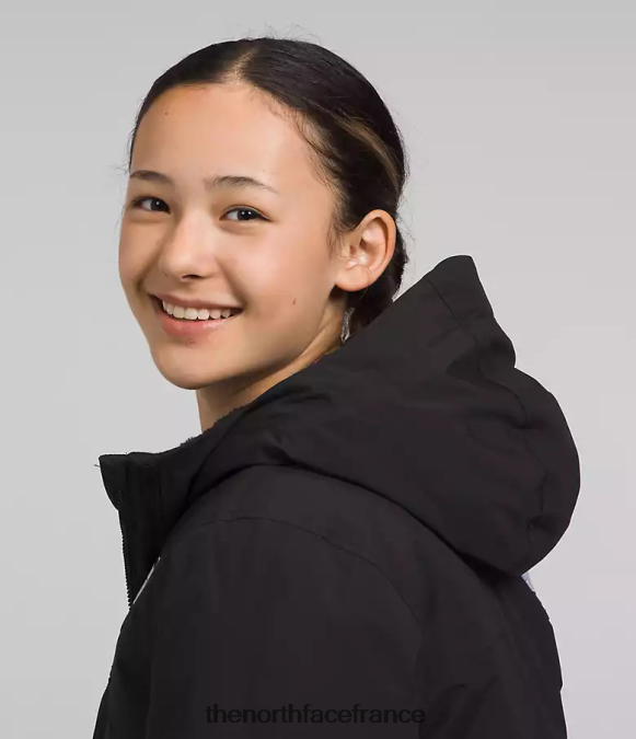 vêtements The North Face enfants parka arctique tnf noir ZPZRD179