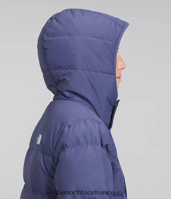 vêtements The North Face enfants parka doublée de polaire north bleu grotte ZPZRD688