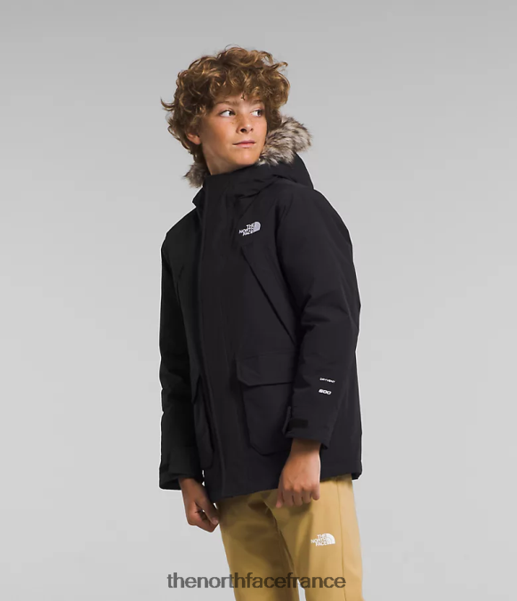 vêtements The North Face enfants parka mcmurdo tnf noir ZPZRD462