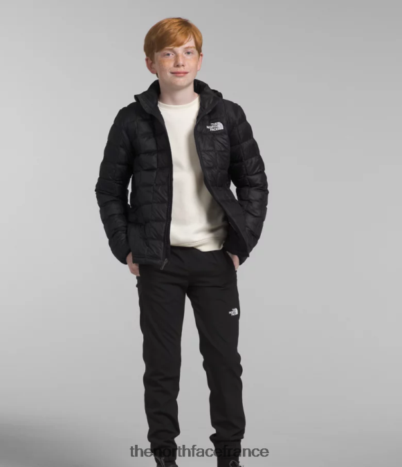 vêtements The North Face enfants veste à capuche thermoball tnf noir ZPZRD633