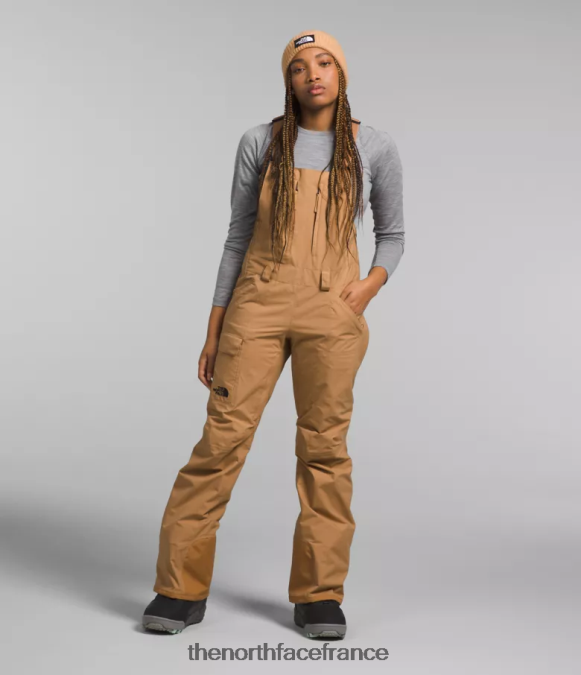 vêtements The North Face femmes bavoirs liberté beurre d'amande ZPZRD945