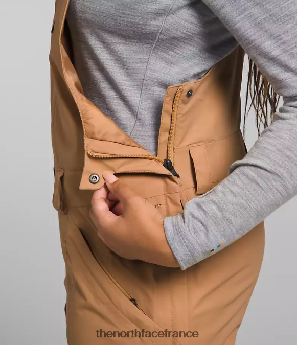 vêtements The North Face femmes bavoirs liberté beurre d'amande ZPZRD945