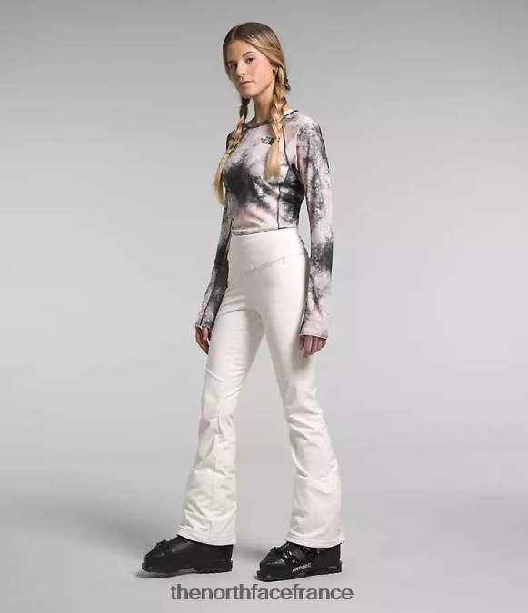vêtements The North Face femmes pantalon snoga gardénia blanc ZPZRD513