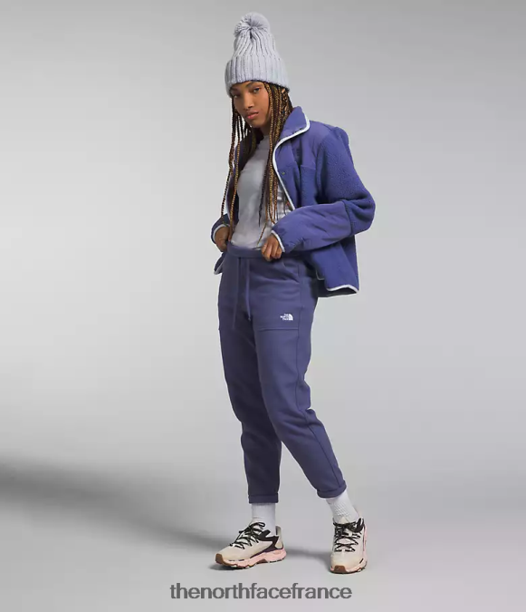 vêtements The North Face femmes pantalon alpin polartec 100 bleu grotte ZPZRD845