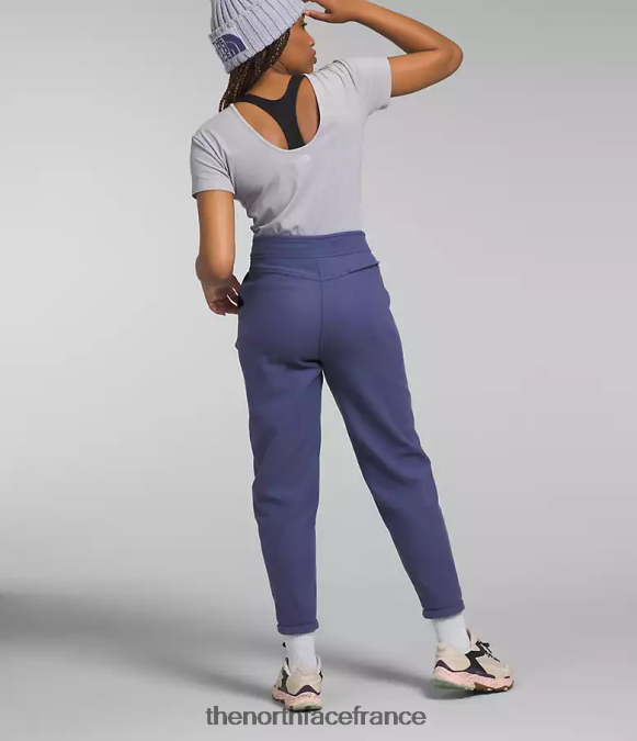 vêtements The North Face femmes pantalon alpin polartec 100 bleu grotte ZPZRD845