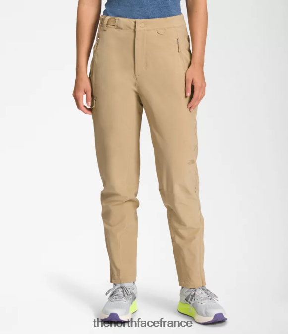 vêtements The North Face femmes pantalon bridgeway pro pierre kaki ZPZRD167